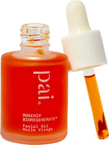 Pai Skincare London | ROSEHIP BIOREGENERATE OIL for Rejuvenating & Nourishing Skin. Damage control including sun damaged skin, co2 Organic Rosehip Fruit & Seed Oil Blend - 10ml.