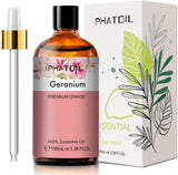 PHATOIL Peppermint Essential Oil 100ML, Pure Premium Grade Peppermint Essential Oils for Diffuser, Humidifier, Aromatherapy, Candle Making.