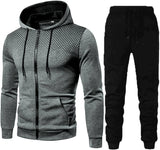 Mens Tracksuit Hooded Fitness Sport Suits Hoodie 2 Piece Hoodies Joggers Sweatpants Gym Sets Conjunto Deportivo Para Hombre.