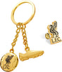 Liverpool F.C. Keyring and Pin Badge Gift Set, Supporters Gear - Liverpool Gifts.