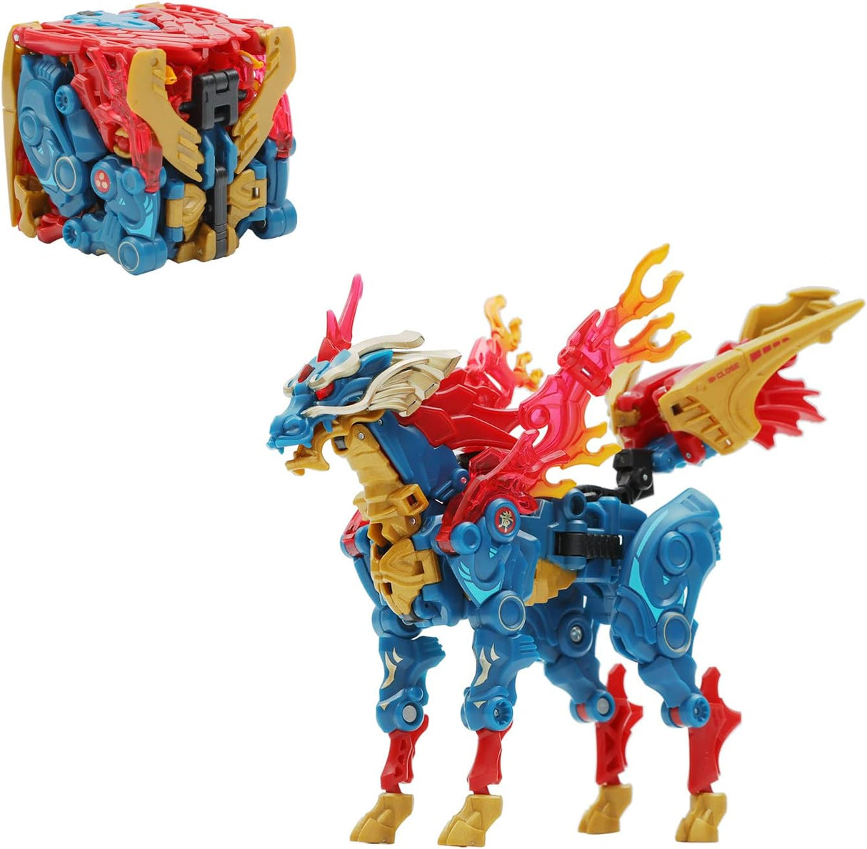 52TOYS Megabox KIRIN Deformation Toys Action Figure, Character Collectible Converting Toys, Great Birthday Party Gift for Party Birthday, Ages 15 and Up.