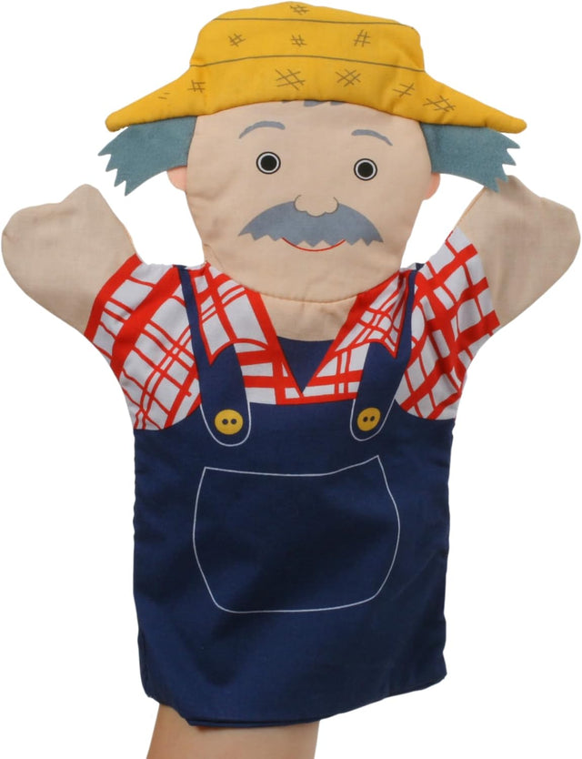 The Puppet Company - People Who Help Us - Farmer Hand Puppet.