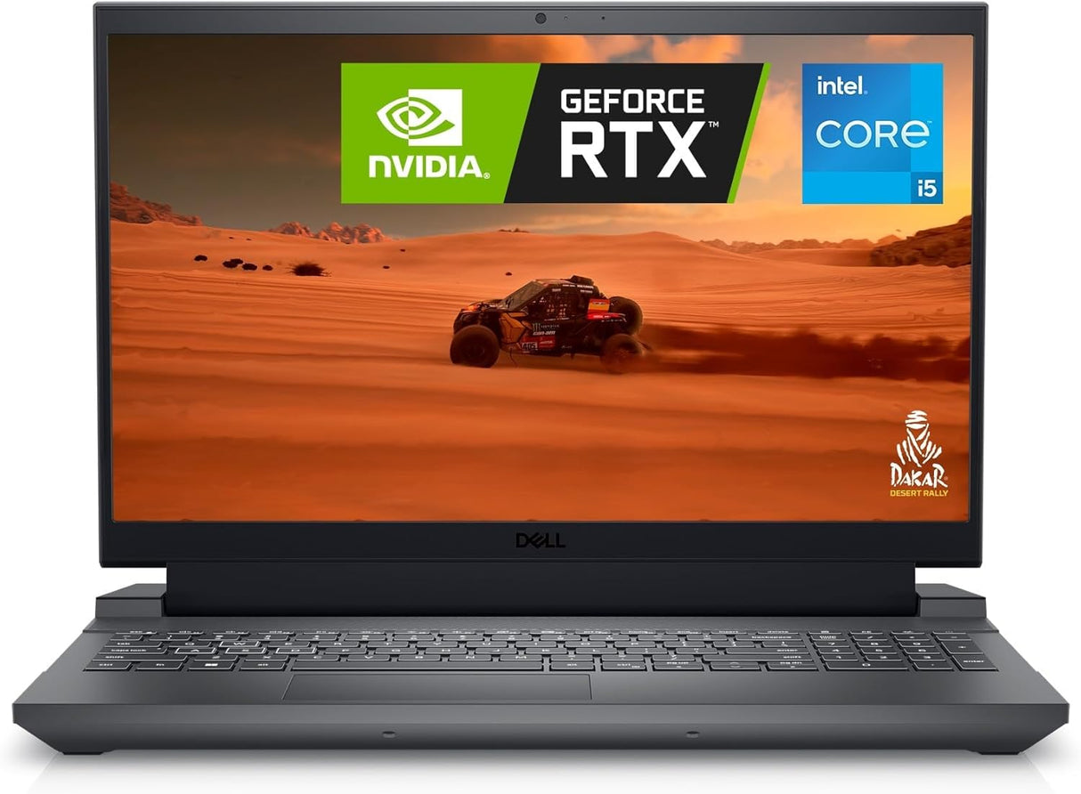 Dell G15 5530 Gaming Laptop | Intel Core i5-13450HX | 15.6 Inch FHD 165Hz Display | NVIDIA GeForce RTX 4050 | 16GB DDR5 RAM | 512GB SSD | Windows 11 Home | Dark Shadow Gray.