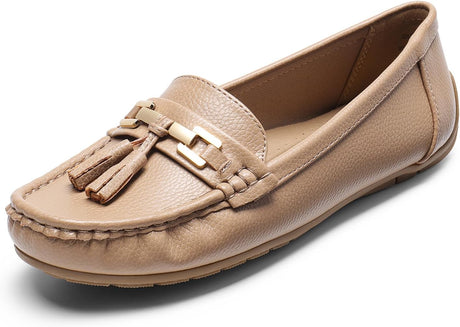 DREAM PAIRS Loafers for Women Slip On Comfortable Casual Fashion Flats Driving Shoes.