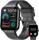 Smart Watch for Men Women Answer/Make Calls, 1.96" Fitness Watch with Step Counter Heart Rate Sleep Monitor, Fitness Tracker 113+ Sports Activity Trackers IP68 Waterproof, Smartwatches for Android IOS.