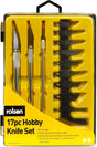 Rolson 62917 17 pc Hobby Knife Set.