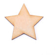 Pack of 100 MDF 30mm Stars by WWS - Arts & Crafts, Scrapbooks, Decorations.