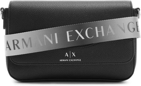 ARMANI EXCHANGE Women's bag 942912CC783 WHITE, Black, Rozmiar uniwersalny, Retro.