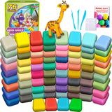 Air Dry Clay 27 Colors, Modelling Clay for Kids, DIY Molding Magic Clay for with Tools, Soft & Ultra Light, Toys Gifts for Age 3 4 5 6 7 8+ Years Old Boys Girls Kids.