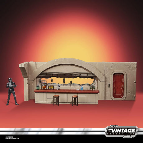 Hasbro Star Wars The Vintage Collection Star Wars: The Mandalorian Nevarro Cantina Playset, Imperial Death Trooper (Nevarro) Action Figure.