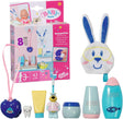 Baby born Bath Fun Set 834282 - 8 Accessories for Dolls up to 43cm - Includes Toothbrush, Wash Cloth, Bottles & More! - Suitable for Kids from 3+.