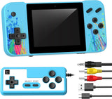 Yumcute Handheld Game Console,800 Classic Games 3.5-Inch IPS Screen, Mini Retro Game Console 1200mAh Rechargeable Battery Supports 2 Players Connected TV, Portable Game Console Gifts for Adults Kids.