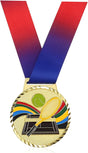 BCOATH Tennis Medal Gold Silver Bronze Prize Winner Medals 1st 3rd Award Medals Games Sports Competitions Medal Trophy Award Sports Events Medal Medals for Awards Racket Zinc Alloy.