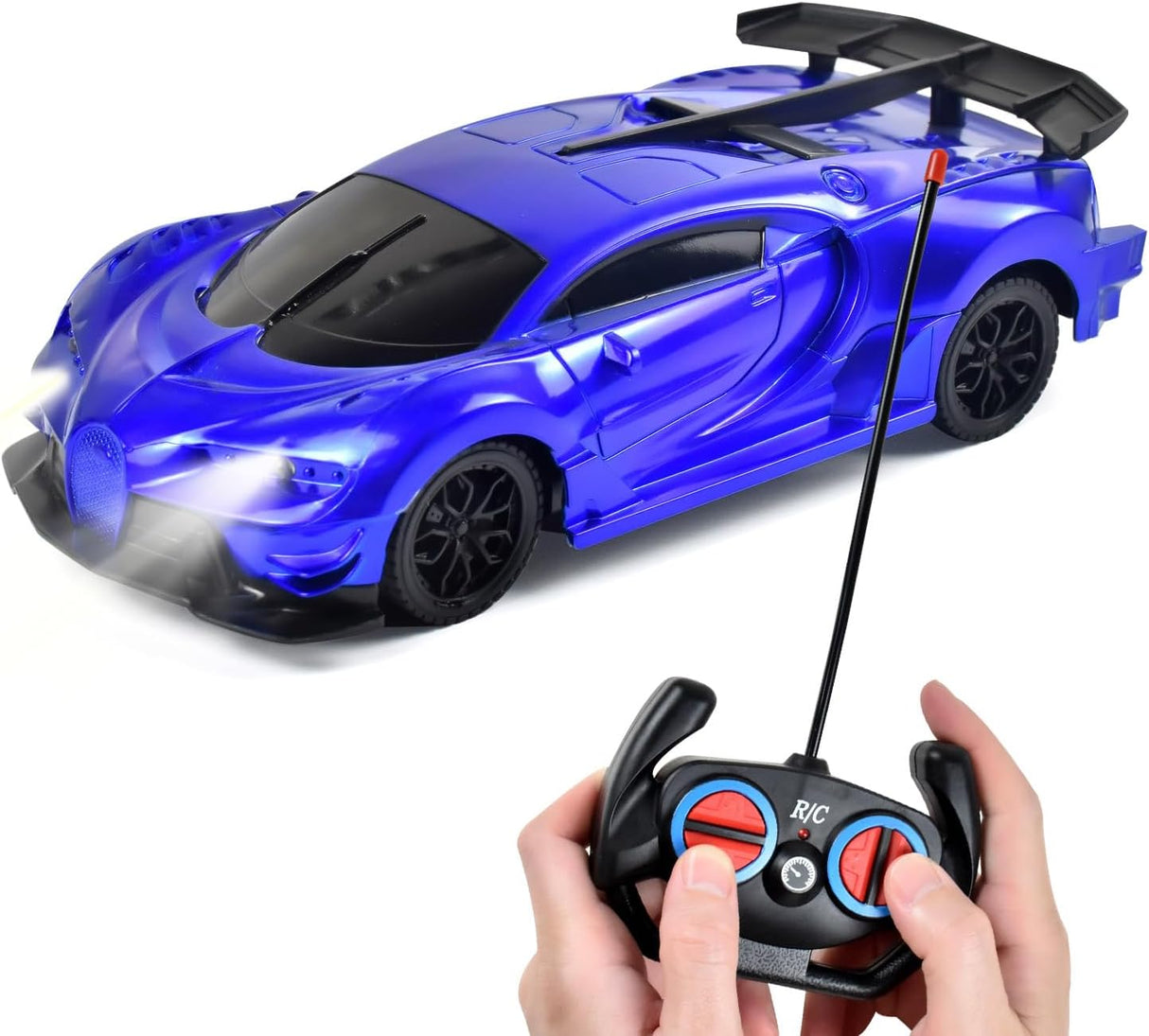 Tuko Remote Control Car Toys for 3+ Years old Boy and Girl Gift (Gray).