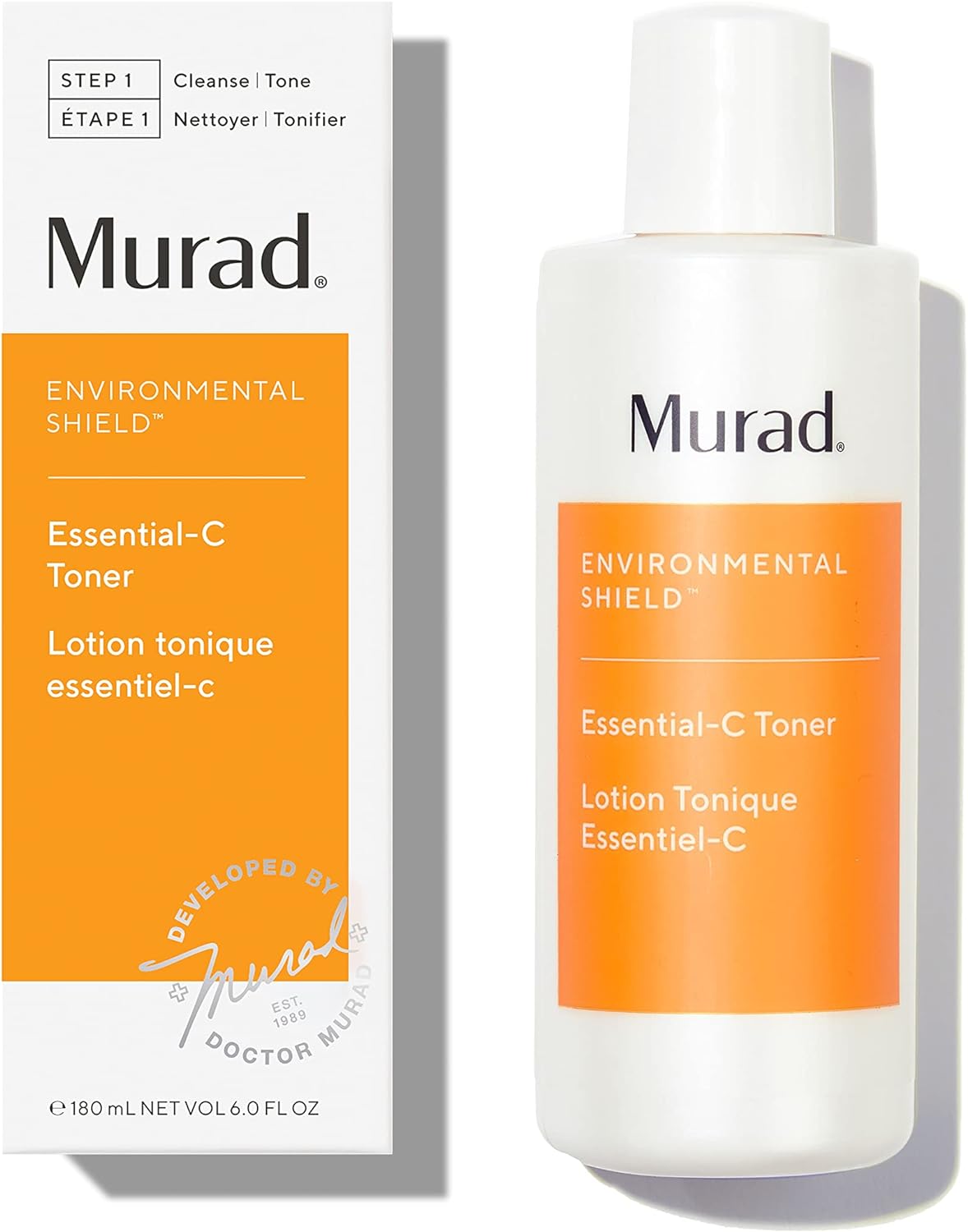 Murad Essential-C | Foaming Gel Cleanser | Toner to Energise & Wash Away Impurities | Vitamins A, C and E | Step 1: Cleanse or Tone.