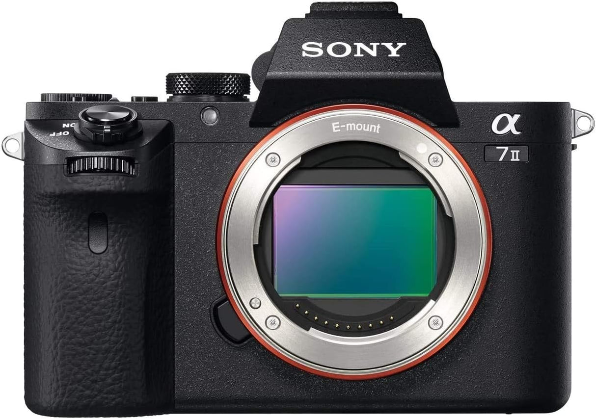 Sony Alpha 7 II | Full-Frame Mirrorless Camera with Sony 28-70 mm f/3.5-5.6 Zoom Lens ( 24.3 Megapixels, 5-axis in-body optical image stabilisation, XAVC S Format Recording ), Black.