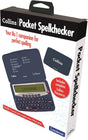 Lexibook DC753EN Electronic Pocket Spellchecker, Thesaurus, Crossword, Conjugation, Anagram Solver, Words Games, with Battery, Blue/White.