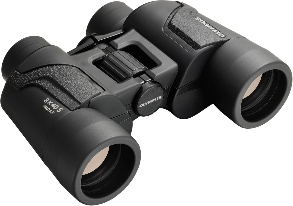 Olympus Binocular 8x40 S - Ideal For Nature Observation, Wildlife, Birdwatching, Sports, Concerts , Black.