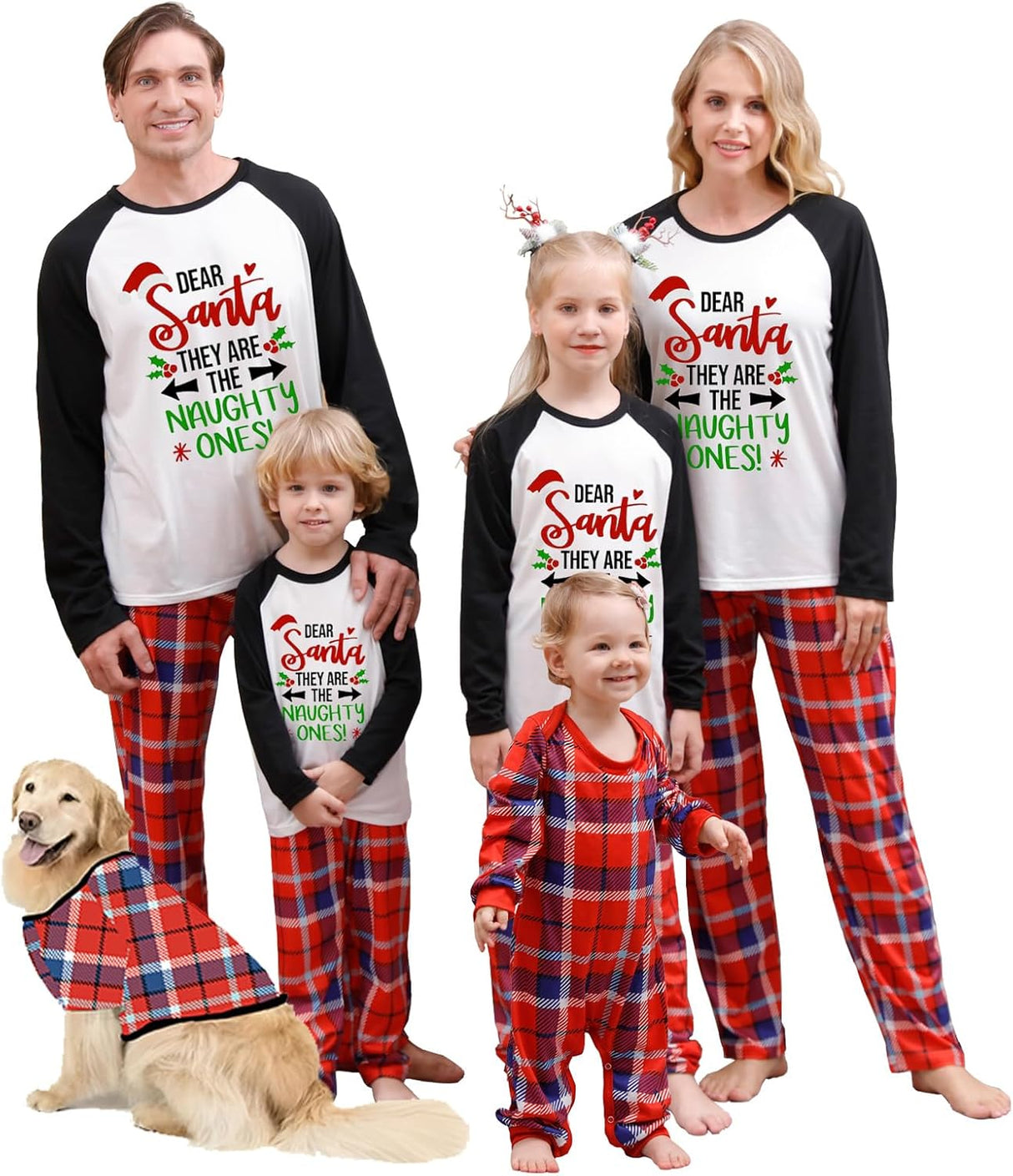 starkit Christmas Matching Family Pajamas Sets, Matching Sets Christmas PJs for Family Pajamas.