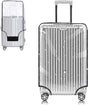 Yotako Clear PVC Suitcase Cover Protectors 20 Inch Luggage Cover for Wheeled Suitcase (20''(18.90''H x 14.90''L x 9.50''W)).