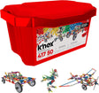 K'NEX | Creation Zone Building Set 50 Model | 417 Piece Educational Learning Kit with Storage Tub, Engineering Construction Toys for Kids 5+ | Basic Fun 16511.