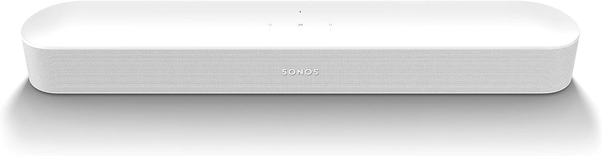 Sonos Beam (Gen 2). The compact smart soundbar for TV, music and more. (White).