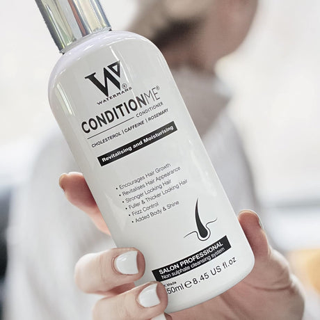 Watermans Hair Growth Conditioner - Infused with Caffeine, Rosemary & More - Suitable for All Hair Types Including Afro - Nourishing Treatment for Dry & Damaged Hair.