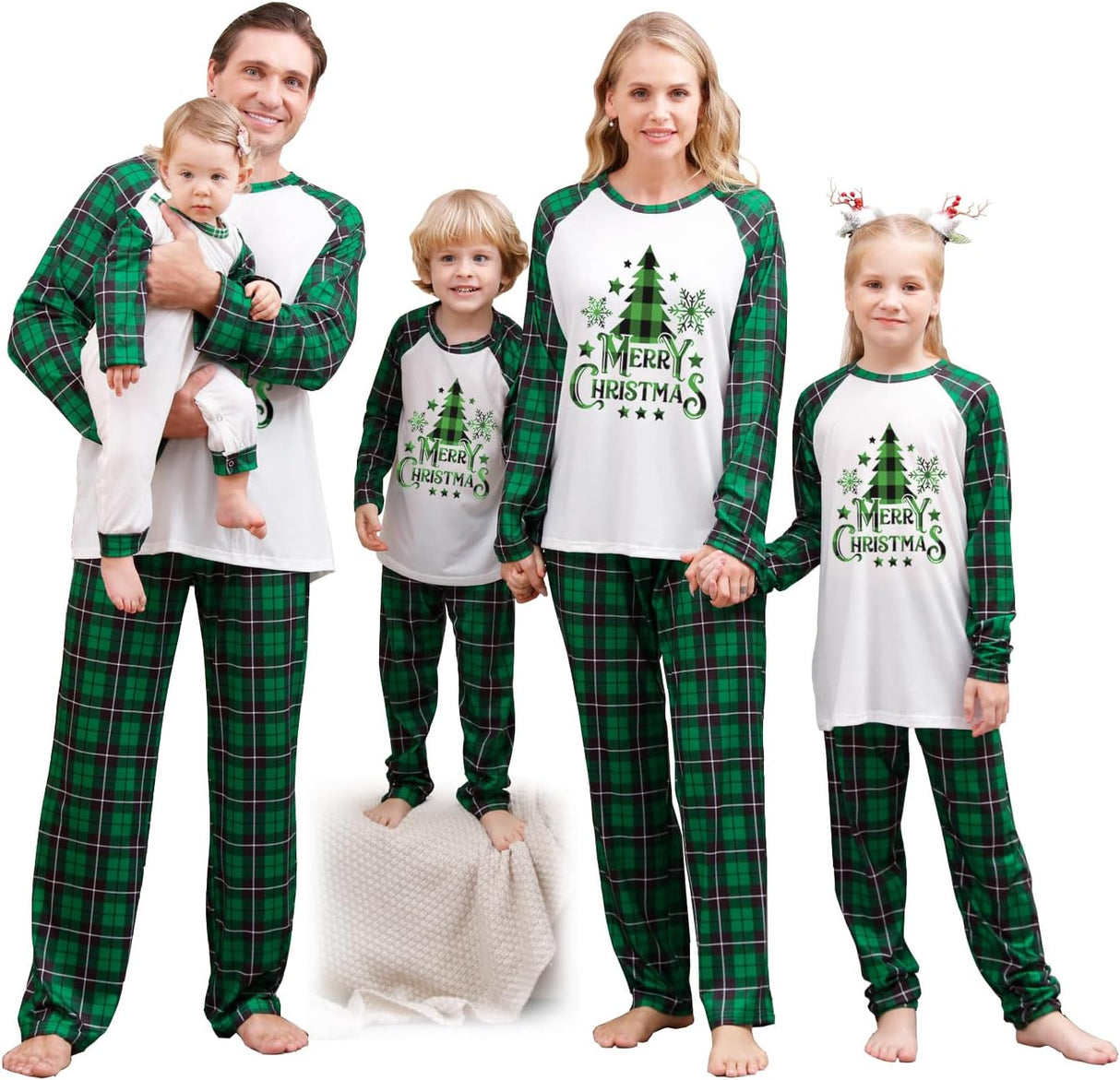 starkit Christmas Matching Family Pajamas Sets, Matching Sets Christmas PJs for Family Pajamas.