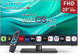 Antteq 25 Inch Smart TV, WebOS FHD TV MagiQ 25" with ThinQ AI Voice Magic Remote, BBC Freeview Netflix YouTube Airplay WiFi 2024 Black Televisions.