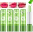 5 Piece Aloe Vera Lipstick Set Magic Temperature Colour Changing Lip Balm Long-Lasting Moisturising Cream Aloe Vera Jelly Lipstick Makeup Set (Set A).