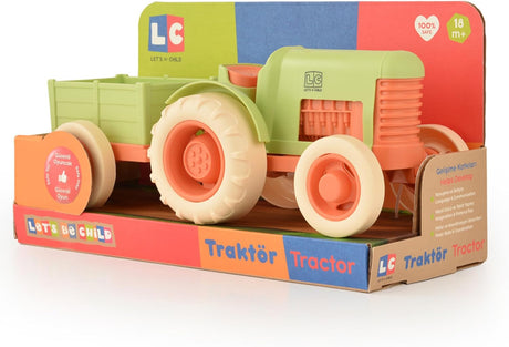 Tractor Toy Set for Kids | Educational Farm Toys Tractors and Trailer for Toddler, Safe, BPA-Free, Fun Indoor & Outdoor Play, Enhances Motor Skills, Hand-Eye Coordination | Boys, Girl, Baby Gifts.