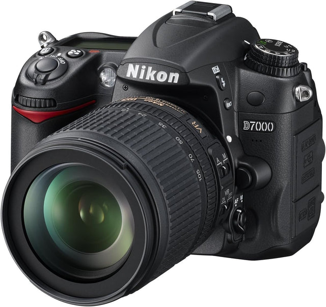 Nikon D7000 Digital SLR Camera with 18-105mm VR Lens Kit (16.2MP) 3 inch LCD (Renewed).