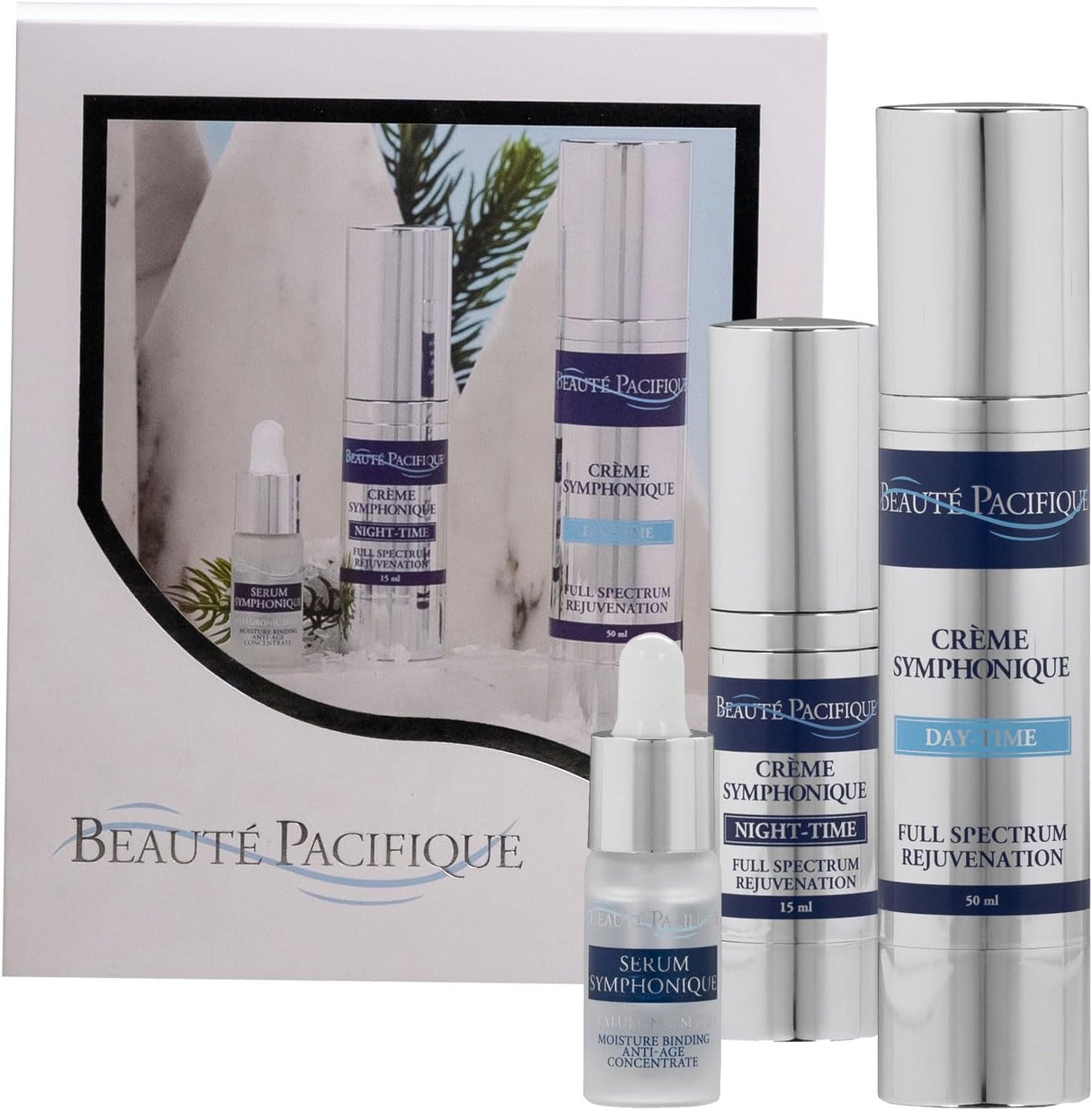 Beauté Pacifique - Skin Care Starter Kit - 5 Beauty Products for Face Care - Cleanser, Moisturizing Creme, Hydrating Mask and Anti-Wrinkle Eye Creme - Beauty Gifts Sets For Women - Skincare Gift Set.