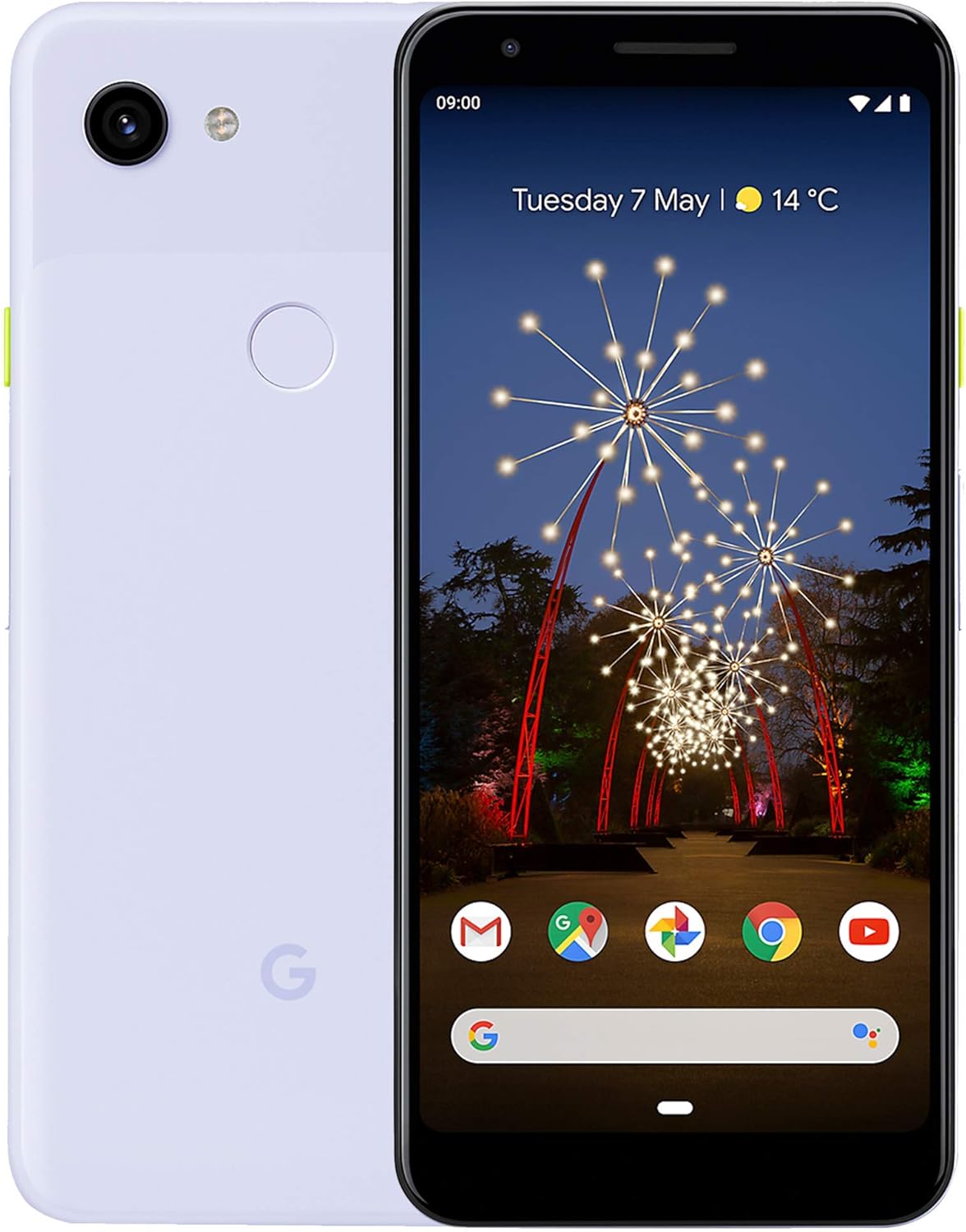 Google Pixel 3a 64GB 5.6 inches 12MP SIM-Free Smartphone in Just Black (Renewed).