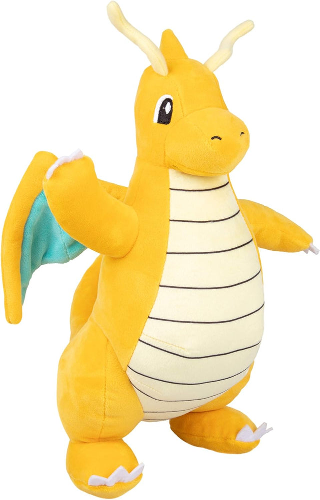 Pokémon Dragonite Plush - 12-Inch Dragon- and Flying-Type Plush.