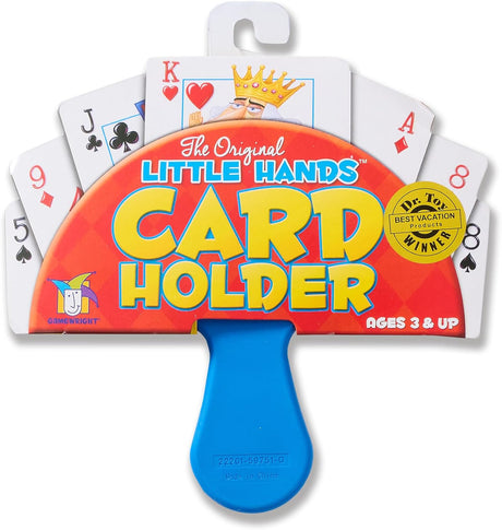 Gamewright | Little Hands Card Holder | Card Game Accessory | Ages 3+ | 1 Player.