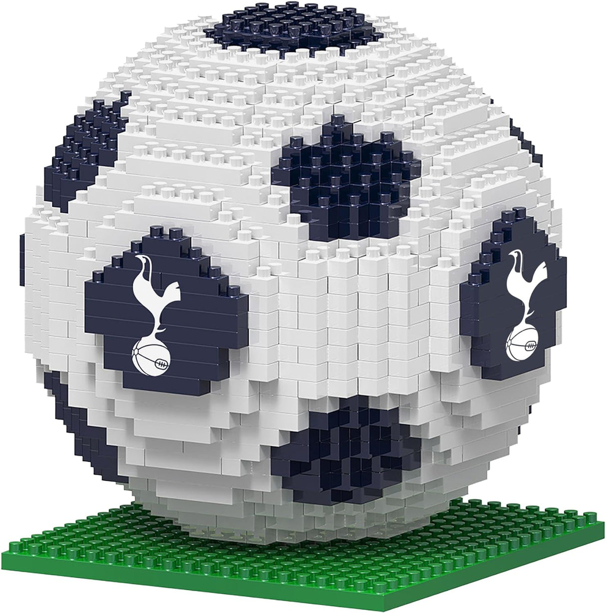 FOCO Officially Licensed Tottenham Hotspur BRXLZ Bricks 3D Football Construction Building Set.