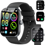 Smart Watch for Men Women, 1.96" HD Smart Watches Answer/Make Calls, Fitness Watch with Heart Rate Sleep Monitor, 113+Sports, Step Counter Activity Trackers, IP68 Waterproof Smartwatch for IOS Android.