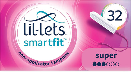 Lil-Lets Smartfit Tampons, 32 each.