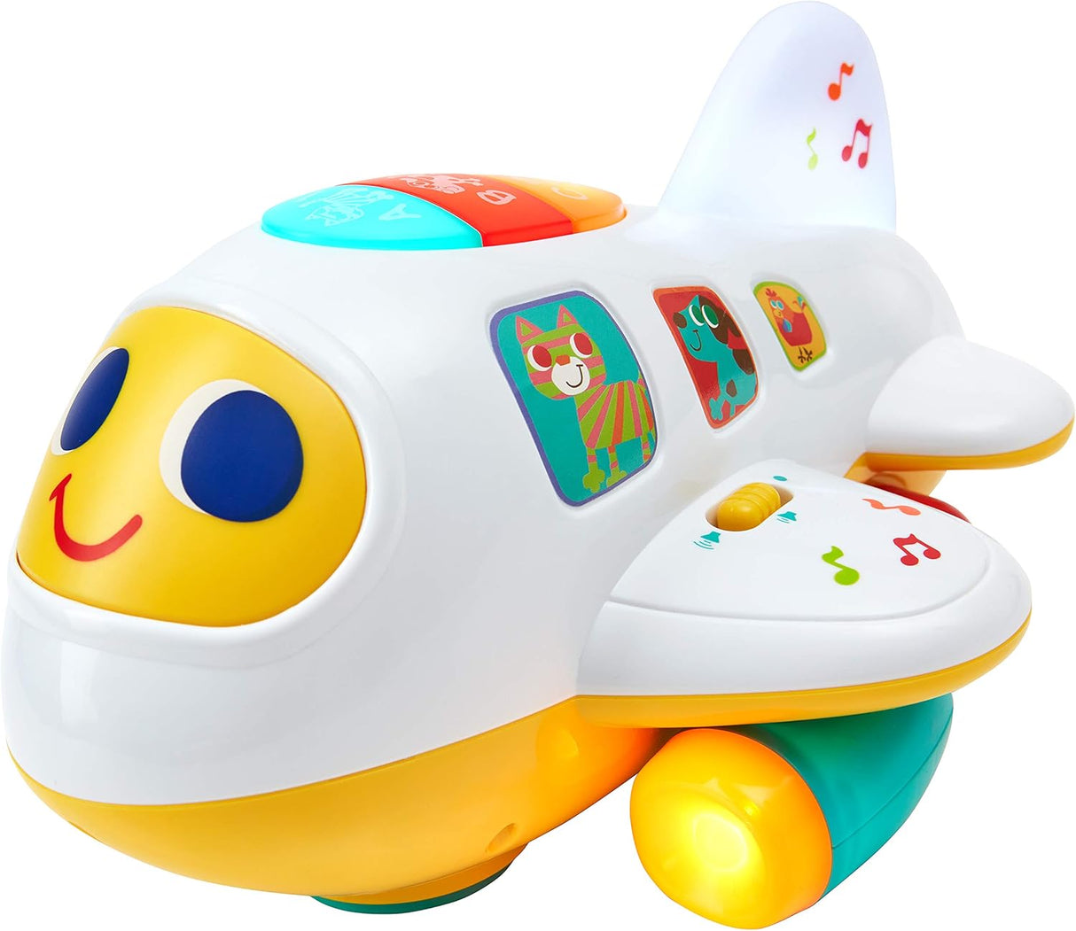 Play Pride Musical Baby Toys - Electric Educational Toddler Toy with Lights Sounds and Music, Musical Aeroplane for Toddlers Boys and Girls, Ages 1 and Older.