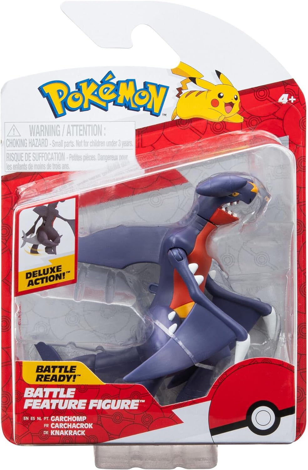 Pokémon Magmortar Battle Feature Figure - 4.5-Inch Magmortar Battle Figure with Fireball Cannon.