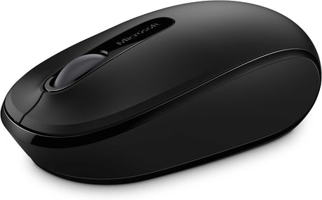 Microsoft 1850 3 Button Wireless Mobile Mouse - Black.