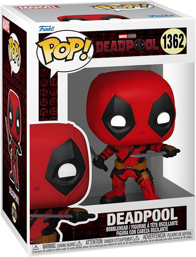 Funko POP! Marvel: Deadpool & Wolverine - Deadpool - Collectable Vinyl Figure - Gift Idea - Official Merchandise - Toys for Kids & Adults - Movies Fans - Model Figure for Collectors and Display.