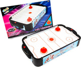 abeec Table Top Air Hockey - Tabletop Games - Complete With 2 x Air Hockey Pucks, Led Side Rails And 2 x Pushers - The Ultimate Table Top Game For Family Fun - Air Hockey Table.