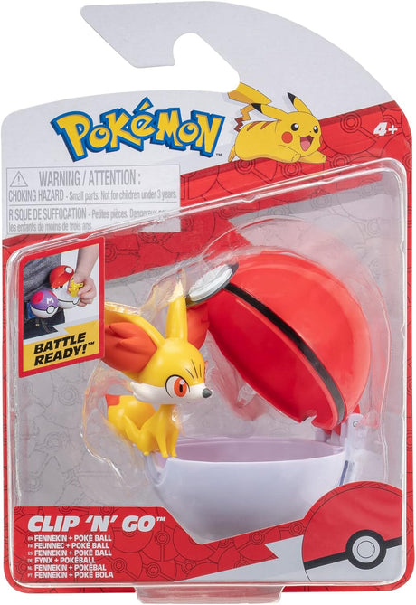 Pokémon Clip ‘N’ Go Bulbasaur and Poké Ball Includes 2-Inch Battle Figure and Nest Ball Accessory.