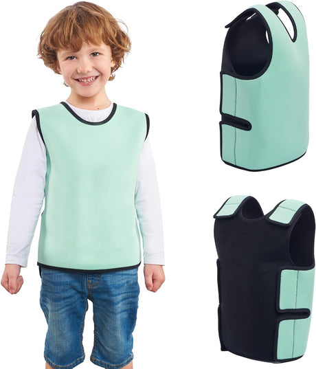 Compression Vest for Kids | Provide Deep Pressure Comfort | ADHD Tools for Kids | Autism Sensory Clothing | Comfortable Design | Compression Shirt Kids | Ensure a Secure Feeling.