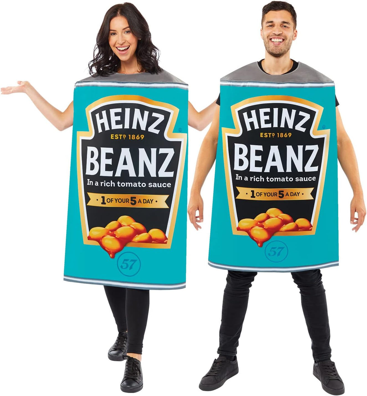 (PKT) (9913348) Adult Heinz Beanz Tabard Costume Tabard (Standard).