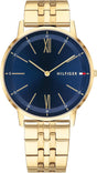 Tommy Hilfiger Analogue Quartz Watch for men with Gold colored Stainless Steel bracelet - 1791513.