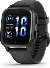 Garmin Venu Sq 2, AMOLED GPS Smartwatch, All-day Health Monitoring and Fitness Features, Music Storage, Sports Apps and More, Square Design Smartwatch with up to 11 days battery life, Black.