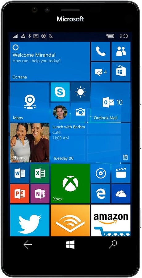 Microsoft Lumia 950 5.2 inch 32 GB SIM-Free Smartphone - Black.